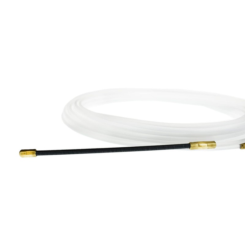 Cable retraction aid, 10 metres, 3 mm thick retractable spring,