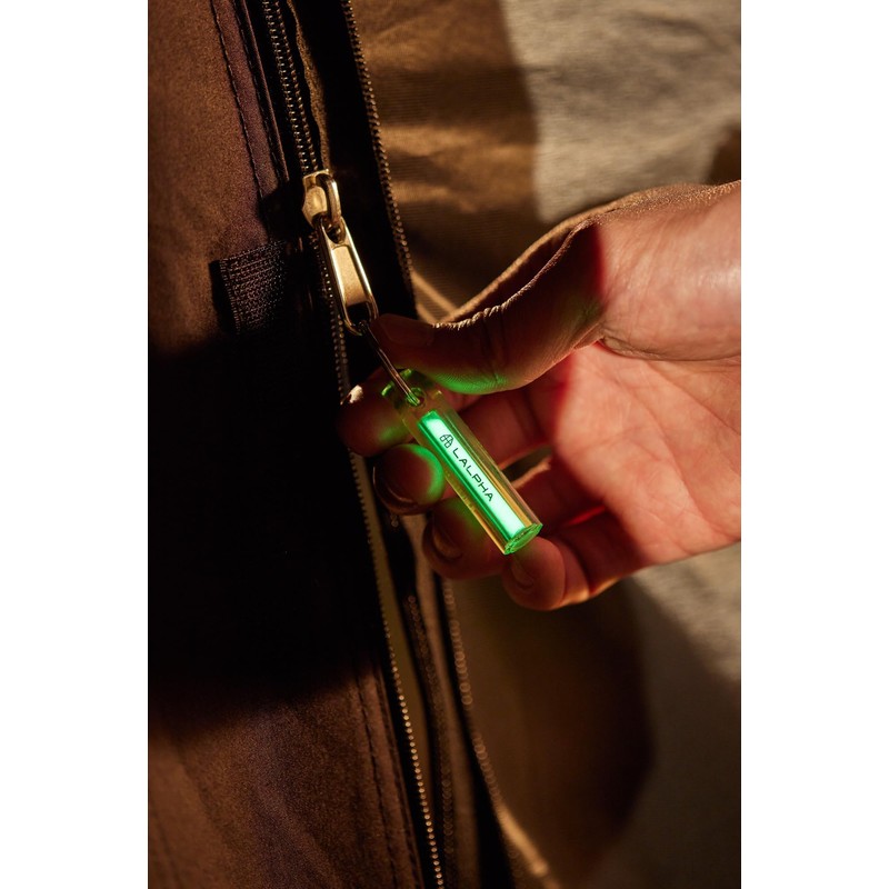 LALPHA GEAR AID Glow in the Dark Key Chain, orange