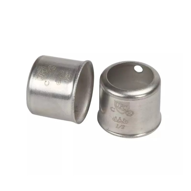 EFIELD 100 PCS 1/2" Stainless Steel PEX Press Sleeve For