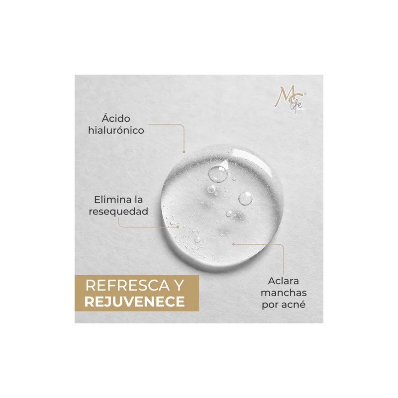 Serum Antiacn 30ml Mc Life Control Grasa Aclara Manchas Rostro