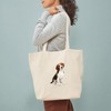 CafePress Beagle #1 Tote Bag Reusable Natural Beige Canvas Shopping