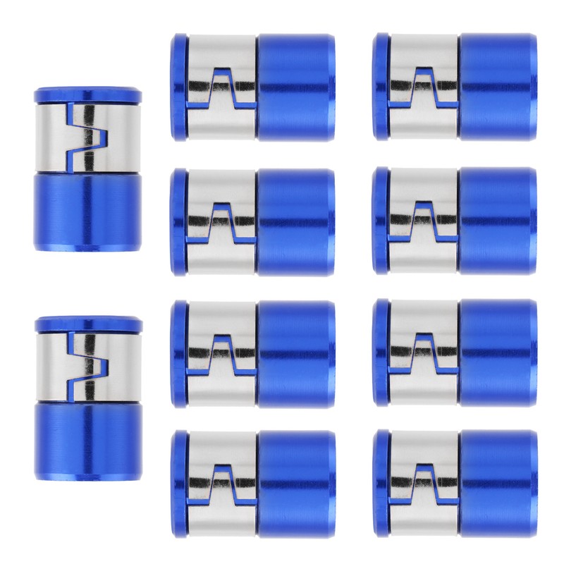 10PCS Screwdriver Magnetic Ring Anti Slip Drill Bits Magnetizer Ring