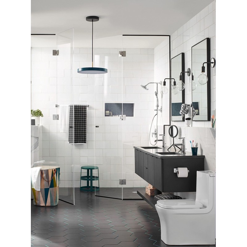 Moen BP1808CH Triva Single-Post Toilet Paper Holder, Chrome
