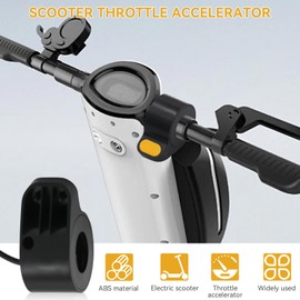 Electric Scooter Finger Throttle, Throttle Accelerator Accessories Replacement Finger Thumb Speed Throttle for M365 G30 Pro2 1S Electric Scooter(Yellow)