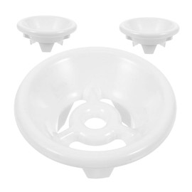 HOMOCONO 3 Piece Urinal Accessories Urinal Plug with Splash Guard and Odour Filter Suitable for Standard Durinals for Public Toilet Rooms