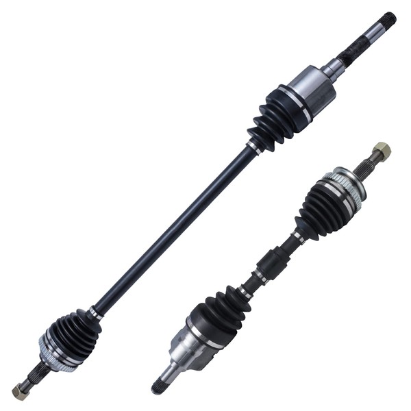 Detroit Axle - Front Driver Passenger Side CV Axles Replacement for Chrysler Plymouth Grand Voyager Town & Country Dodge Grand Caravan - 2pc Set