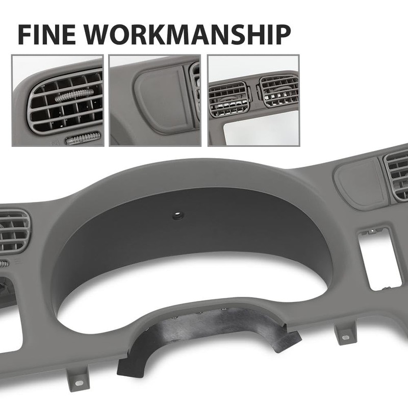 G-PLUS Cluster Dash Radio Bezel Double Din Compatible with Chevy