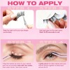 Spiky Lashes Strips 20mm 3D Fluffy False Eyelashes Thick Volume