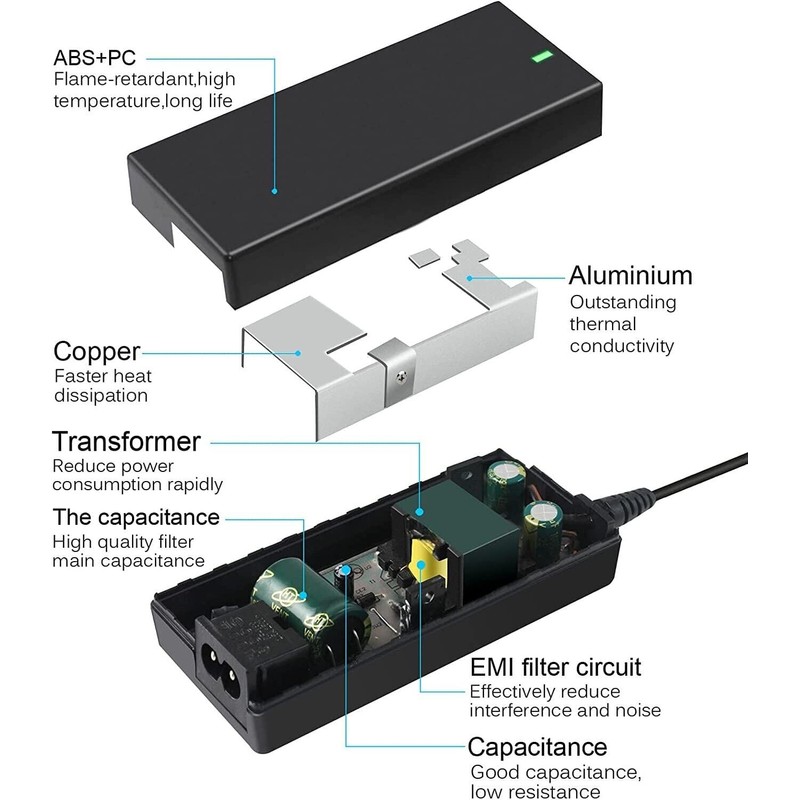 Galaxy Bang 42V 2A Adapter Charger for Hoverheart UL2272