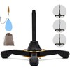 JUVAENY Clarinet Stand, Portable Flute Clarinet Stand with Flannel Bag,Clarinet