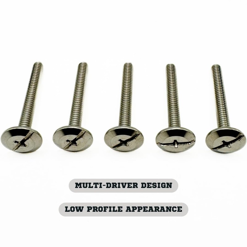 Mighty Fasteners Combo Sidewalk Bolts, 304 Stainless Steel, Hurricane Hardware,