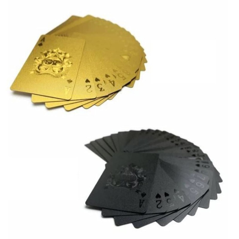 XSAJU Plastic Playing Cards Break-resistant Waterproof Card Game Magic with