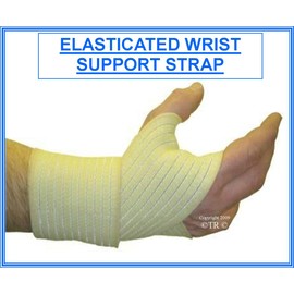 Elasticated Wrist Support WRAP Strap (p&p 99p Worldwide)
