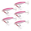 5Pcs 15g Metal Vib Hard Fishing Lures Jigging Fishing Baits