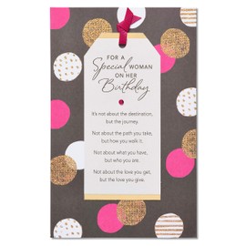 American Greetings Birthday Card for Her (Special Woman)