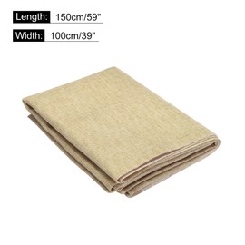 uxcell Pale Yellow Speaker Mesh Grill Cloth (not Cane Webbing) Stereo Box Fabric Dustproof Cloth 100cm x 150cm 39 inches x 59 inches