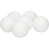 table tennis balls 40 mm white 6 pieces