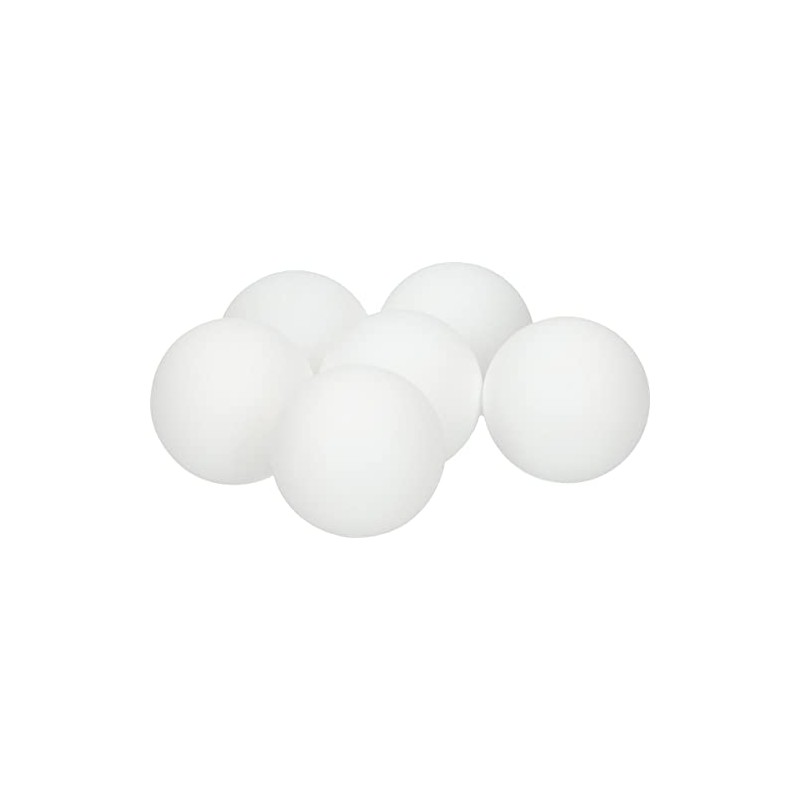 table tennis balls 40 mm white 6 pieces