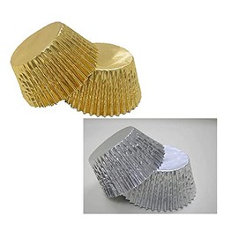 24 Silver and Gold Foil Cases- 12 Silver and 12 Gold