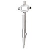 MASUNN Sliver Locksmith Tool Multi Purpose Cylinder Gauge Cam Turner