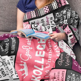 Farewell Gift Colleague Job Change, Farewell Colleague, Colleague Farewell Gift, Farewell Gift, Small Farewell Gifts for Colleagues, Best Coworker Gift, Blanket 150 x 130 cm