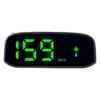 Solar Powered Head Up Display GPS Digital Car Speedometer with