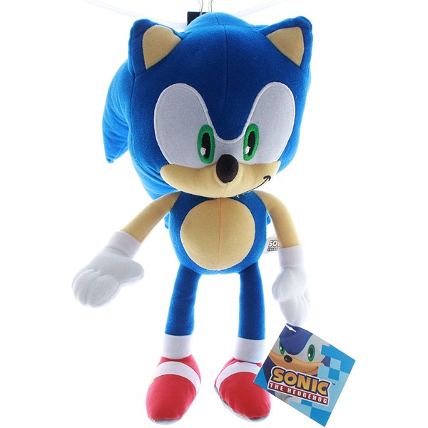 Sonic the Hedgehog Plush Toy Kids Boys Girls 13"