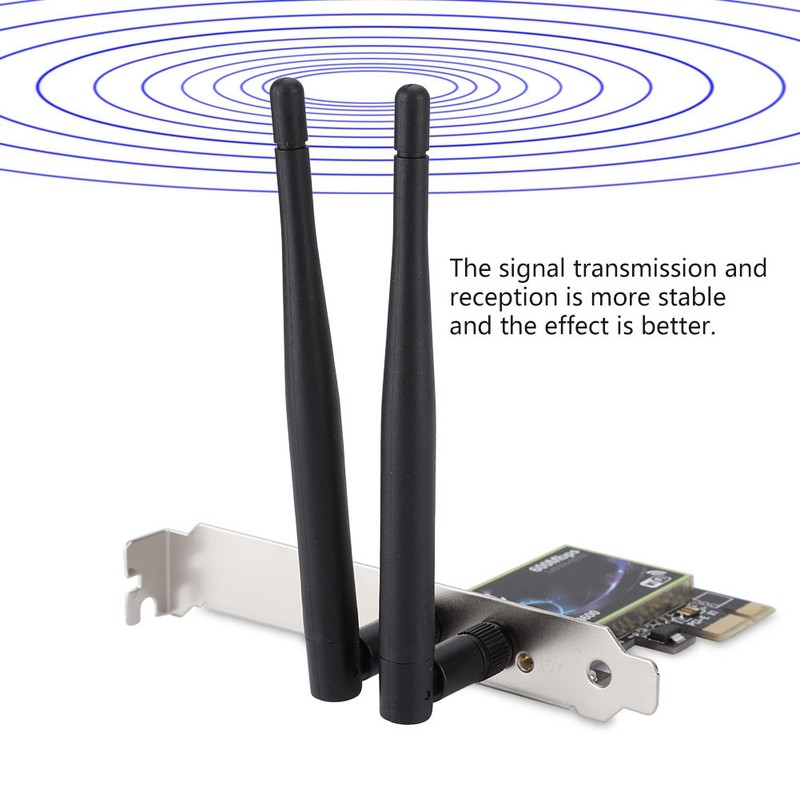 SU N600 PCI-E Desktop Computer High Speed Wireless Network Card