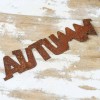 Unbranded Bulk Lot of 12 Rusty Tin '7" Autumn' Cutouts