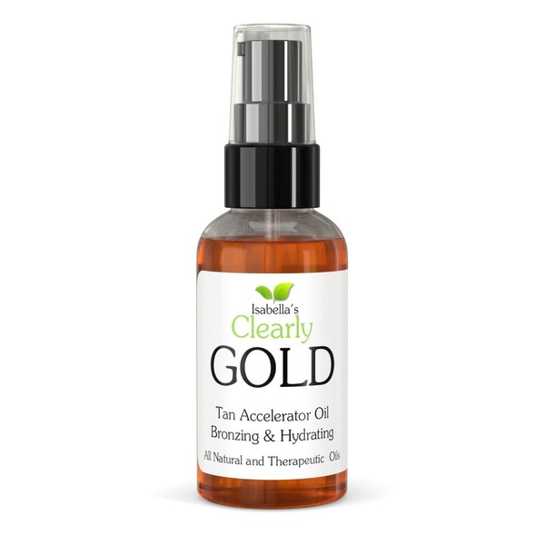 Clearly GOLD - Natural Bronzing and Hydrating Tanning Accelerator Oil