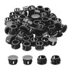 MECCANIXITY 78Pcs Plastic Hole Plugs, 9/16" x 3/8"(DxH) Hole Cover