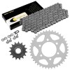 Caltric Drive Chain & Sprockets Kit for Kawasaki ZX600 Ninja