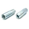 Four (4) 1/2" Inch Premium Zinc Plated Carbon Steel Knurled