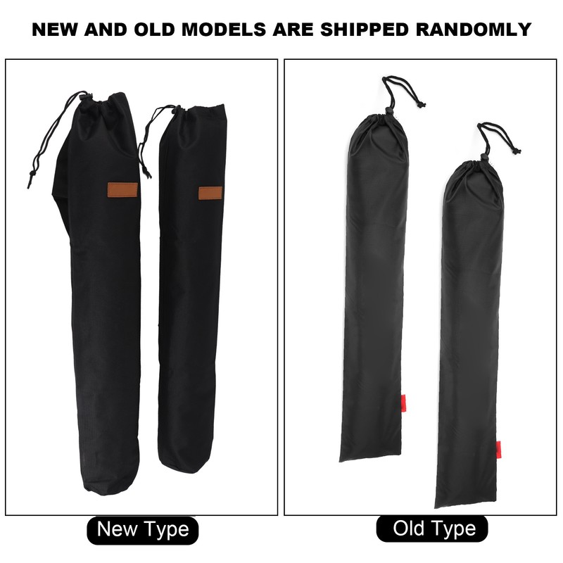 2Pcs Camping Accessory Bag Multifunctional Portable Tent Canopy Pole Storage