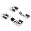 4Pcs Zipper Presser Foot Parallel Grooves Easy Operation Edge Design