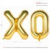 Gold Letter Balloons 40 Inch Giant Jumbo Helium Foil Mylar