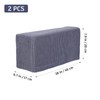 SEWACC 2pcs Sofa Arm Covers Stretchy Couch Arm Protectors for