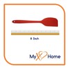 MyXoHome 8" Red Silicone Spatula & Slotted Turner Set by