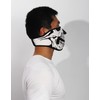 ThreeH Breathable Half Face Skull Mask, Reversible Ski and Snowboard