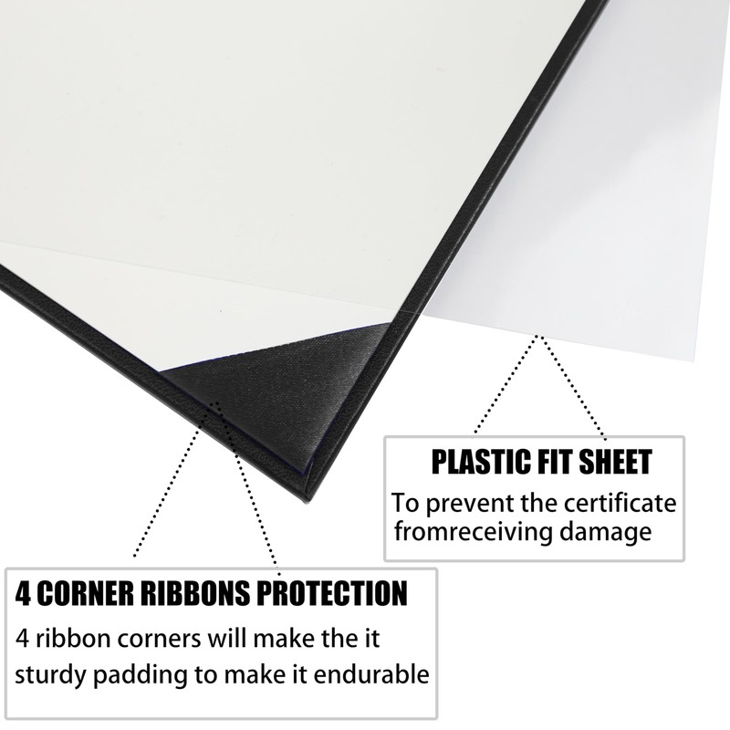 MyGradDay Diploma Cover Diploma Holder Graduation Certificate Cover Smooth 8.5x11