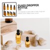 PACKOVE 12Pcs Leakproof Glass Dropper Bottles Portable Small Essential Oil