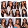 QEUOPE Chocolate Brown Body Wave Bundles Human Hair Color 4