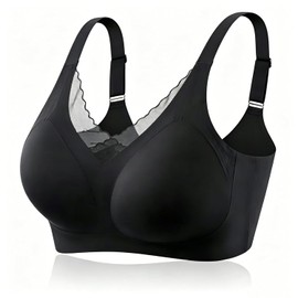 Sujetador Post Mastectomía con Bolsillos para Prótesis | Bralette Suave Sin Costuras para Formas de Seno de Silicona | Uso Diario y Recuperación Postquirúrgica