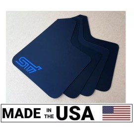 StreetRays [Originals] [SR] STARTER Mud Flaps Set BLACK with Custom Vinyl A