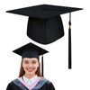DIELOVEHUA Bachelor Hut, Unisex Doktorhut, Abschluss Hut, Graduation Hat, Graduation