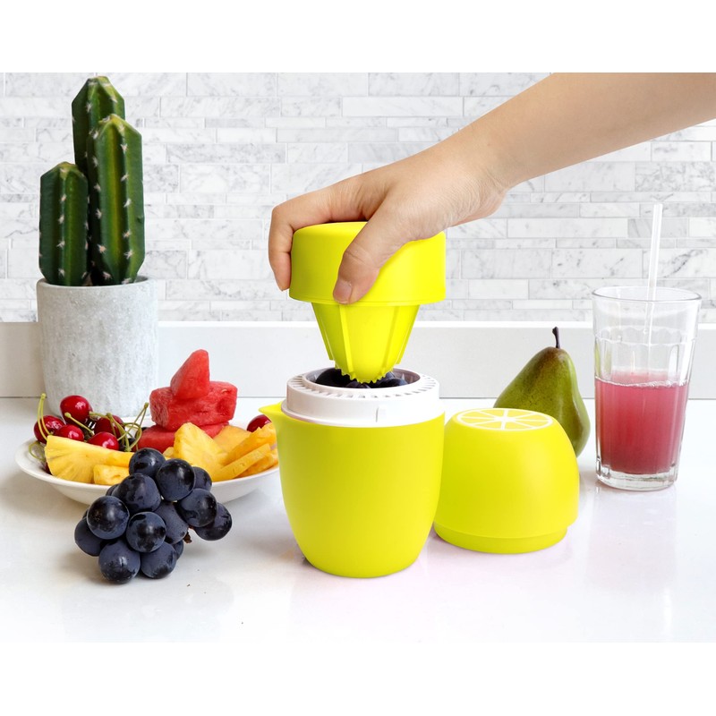 Lechin Lemon Squeezer - Unique Citrus Juicer in Lemon Shape