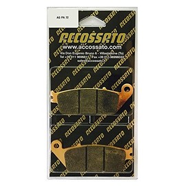 ACCOSSATO Brake Pad agpa72or, Honda > CB 500, 500 (1994 – 1996), Honda > CB 500, 500 (1994 – 1996)