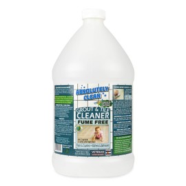 Absolutely Clean FAST GROUT CLEANER! - Professional Strength, Natural Enzyme Formula - Fast Acting, Fume Free - USA Made (128oz Cleans Up To 2,000 sq ft)