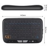 2.4Ghz Mini Wireless Keyboard With Touchpad, Whole Panel Multi touch