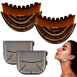 Face/Lymphatic/Circulation/Promotes/Massager/Brush/Ergonomic Design/Precision/Skin Care